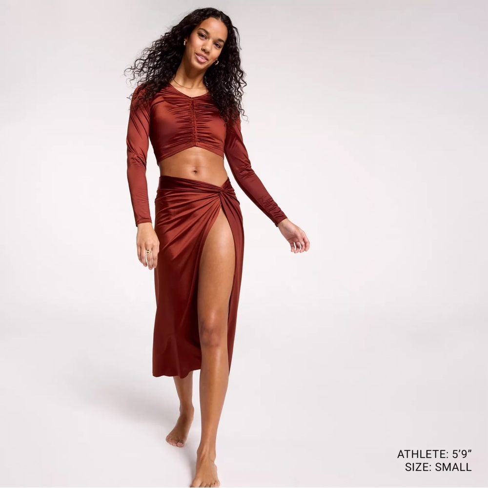 CALIA Rust Crop Top